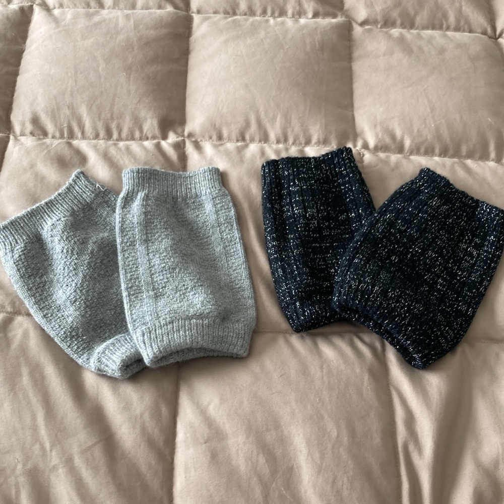 NWOT Sweater Knit Boot Cuff Set